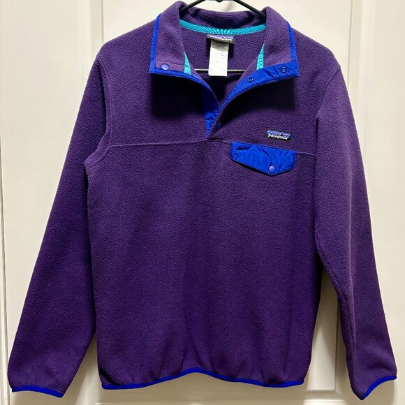 Patagonia Women's Lightweight Synchilla Snap-T® Fleece Pullover - Size Small - Picture 1 of 6